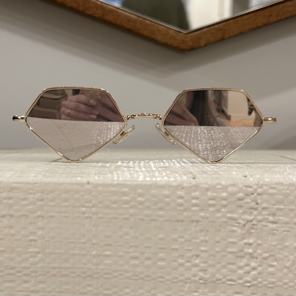 Illesteva Gold Rim Sunglasses